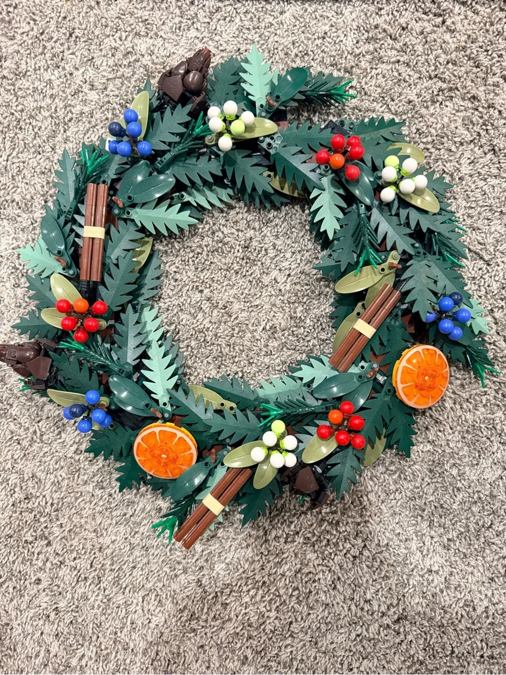 Lego Botanical Holiday Wreath